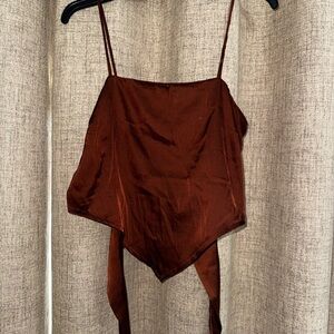 SO Rich Brown Women's Camisole Top